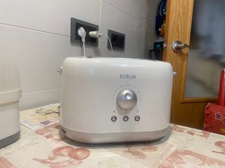 Tostador ECRON retro blanco