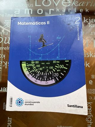 Libros 2º bachillerato