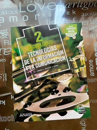 Libros 2º bachillerato