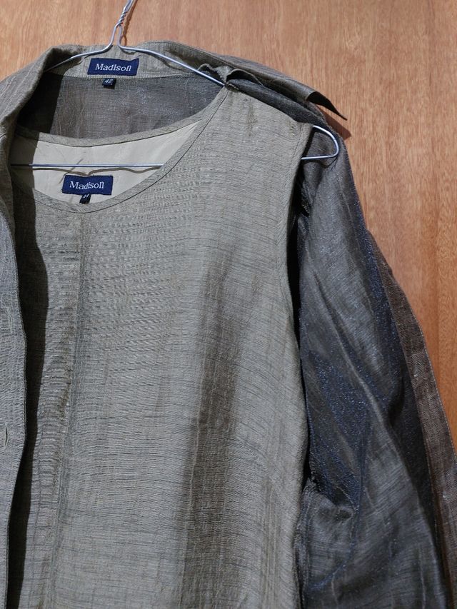 Vestido largo Madison XL gris