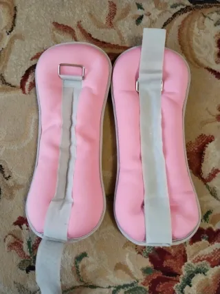 Tobilleras de peso 2kg cada una y colchoneta yoga