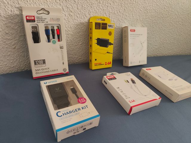 Cargadores USB C, MicroUSB, 10W, 12W