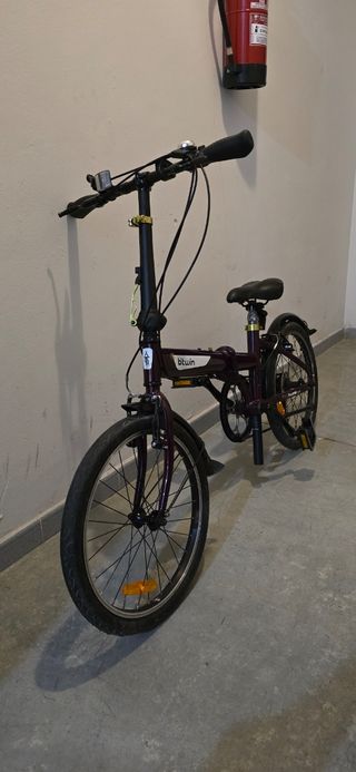 Bicicleta Plegable Btwin