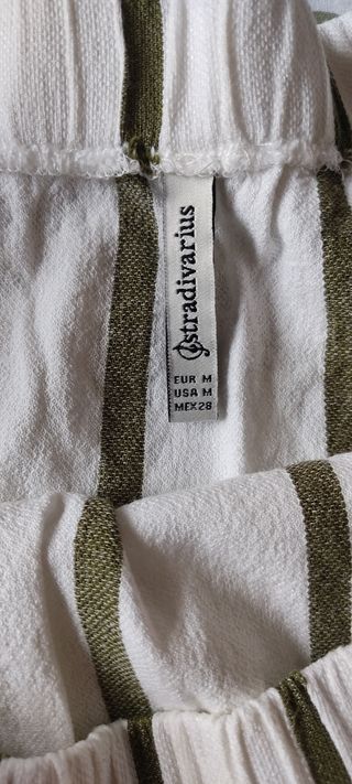 Blusa rayas hombros descubiertos