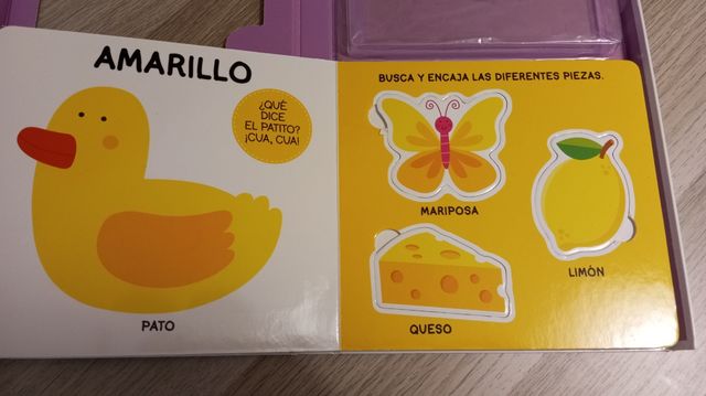 Libro infantil. Mi pequeño libro-puzle. Colores