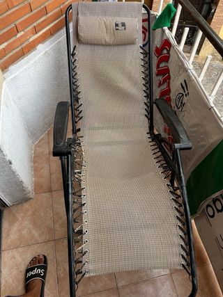 Silla Plegable Playa - Beige