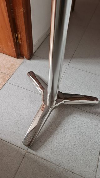 2x Mesas altas acero inoxidable