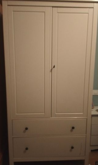 Armario 2 puertas blanco