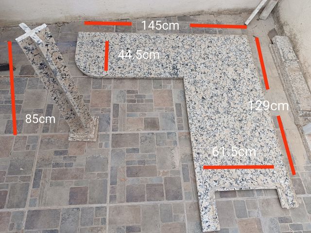 Encimera Granito 145x129cm