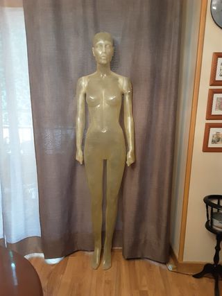 Maniquí fibra vidrio mujer