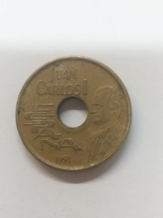 Moneda 1 peseta España 1975 - Moneda 25 pesetas ..