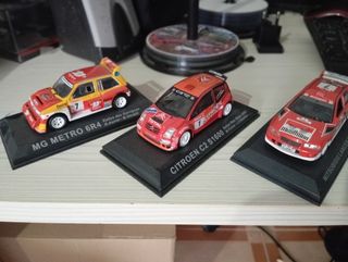 Coches Rally 1/43: Citroën & Mitsubishi
