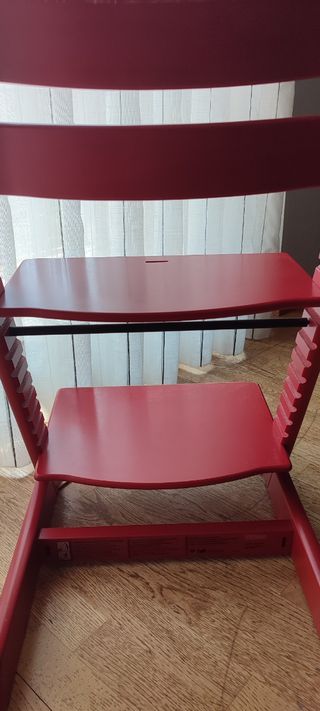 SILLA TRONA TRIPP TRAPP ROJA