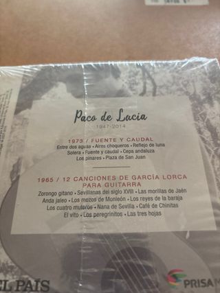 CDs Paco de Lucía: 3 Flamenco