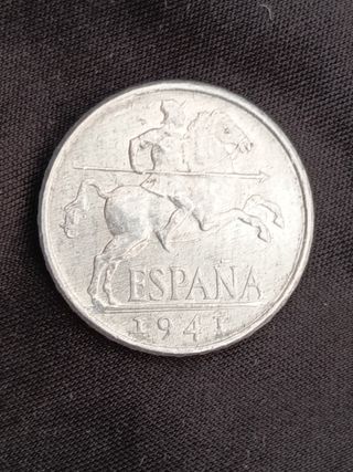 Moneda España 10 céntimos 1941