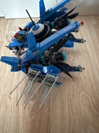 Nave Ninjago Lego Azul