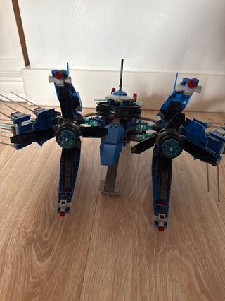 Nave Ninjago Lego Azul