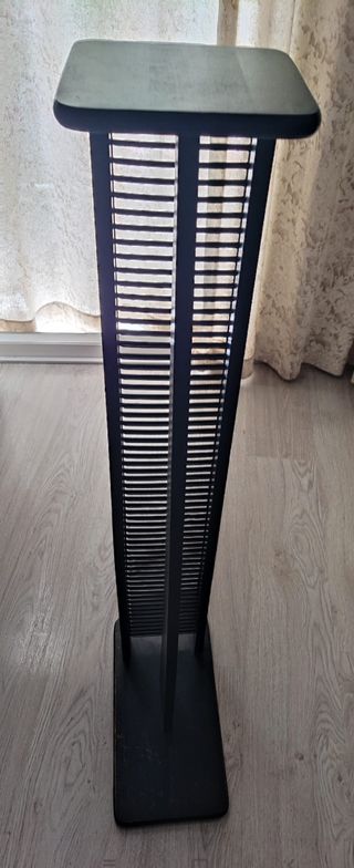 Estante CD - 60 CDs - Madera Negra