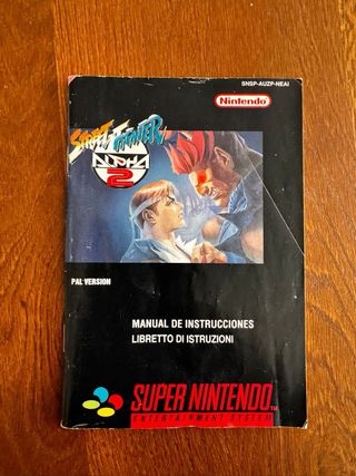 JUEGO STREET FIGHTER ALPHA 2 - SNES PAL