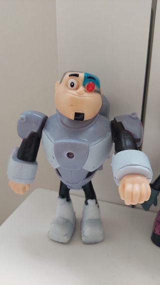 7 Muñecos Teen Titans Go! - ¡Figuras!