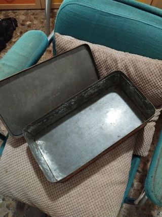 Caja Azafrán Antigua - Nicolau juan Albacete 