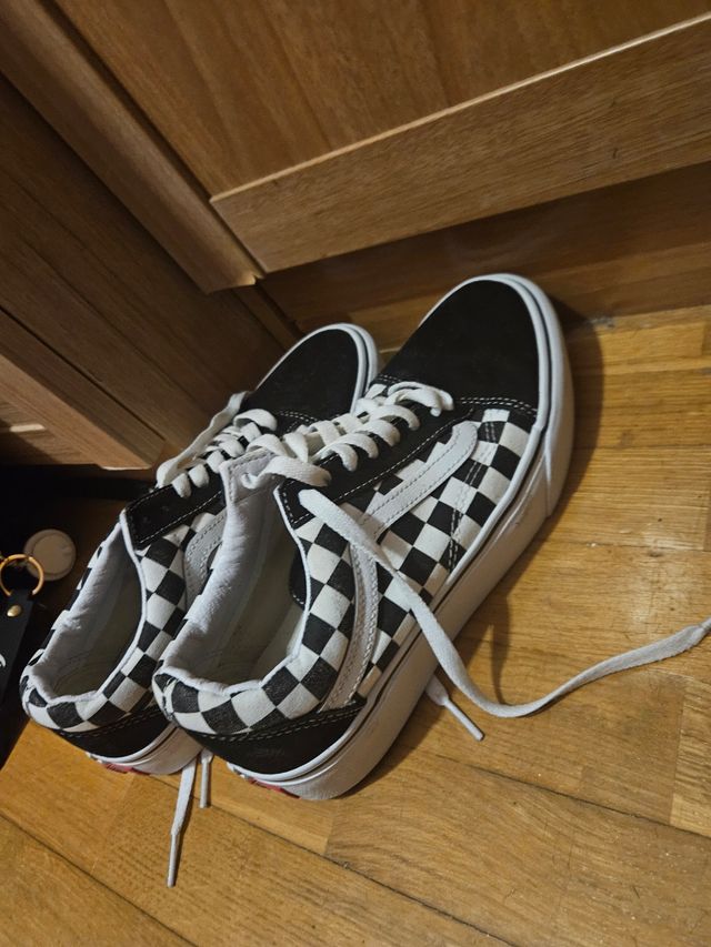 Vans Old Skool -黑白cuadros