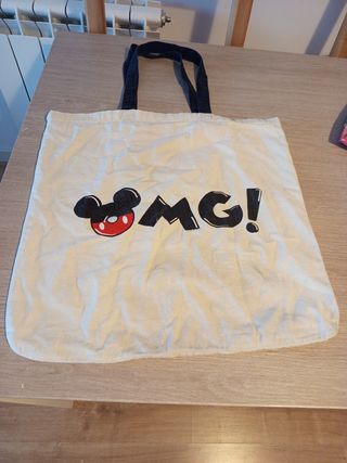 Bolso Mickey Mouse - Beige y Negro
