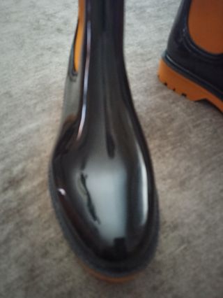 Botas lluvia IGOR negras-naranjas