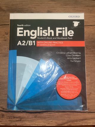 English File A2/b1 Student's Book And Workbook ...