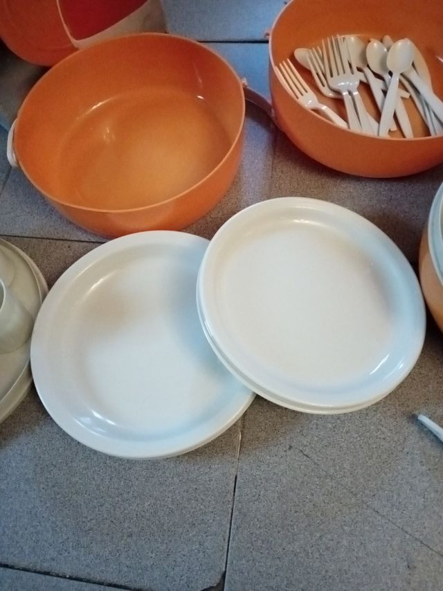 Picnic Vintage años 70 - 2 juegos