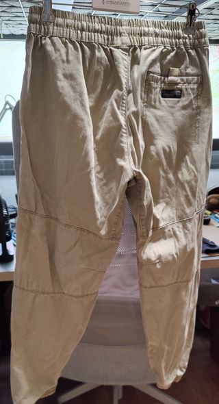 Pantalones Cargo Beige - 