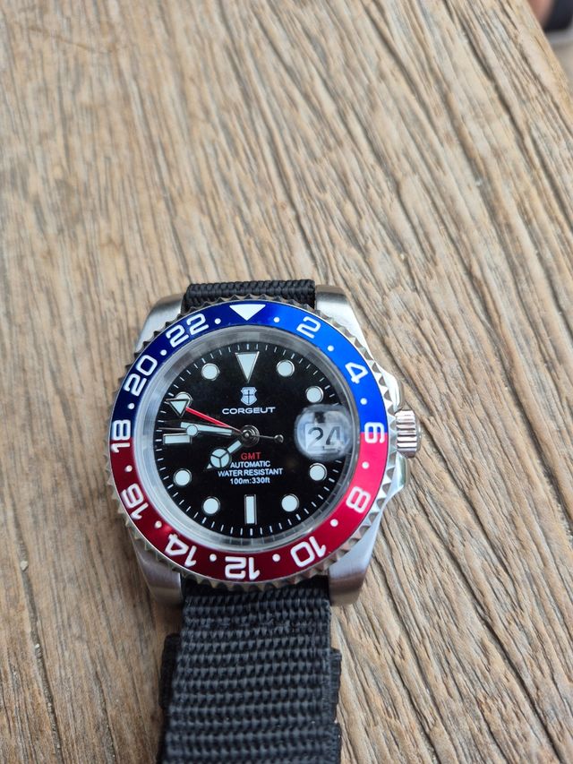 Corgeut Pepsi GMT - Reloj automático