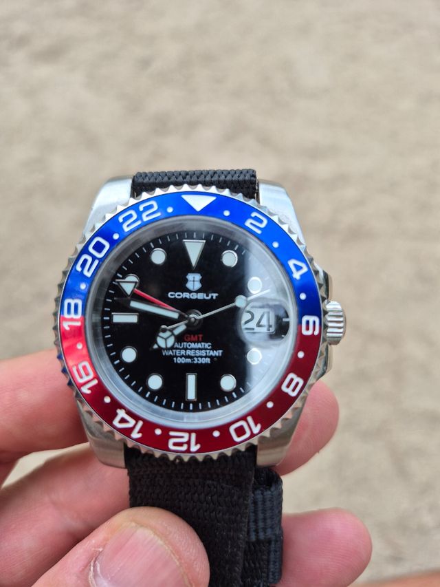 Corgeut Pepsi GMT - Reloj automático
