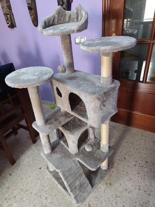 Rascador gato 5 niveles