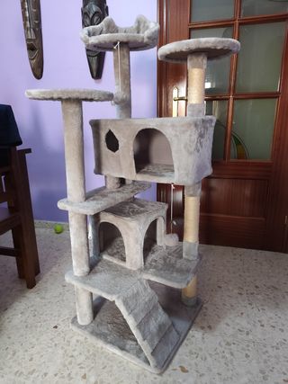 Rascador gato 5 niveles