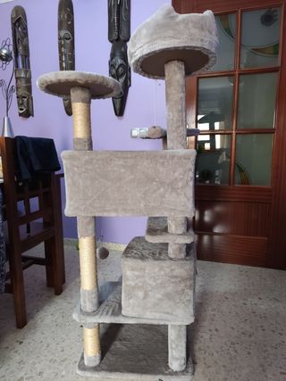 Rascador gato 5 niveles