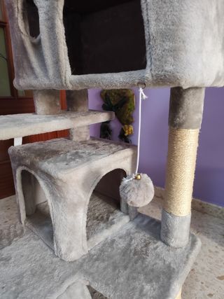 Rascador gato 5 niveles