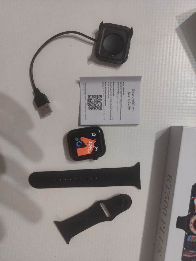 Reloj inteligente RT500 Plus negro