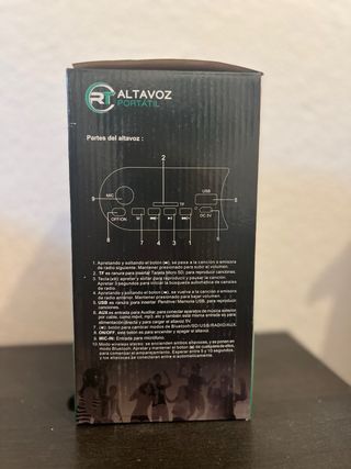 Altavoz Karaoke Portátil RT