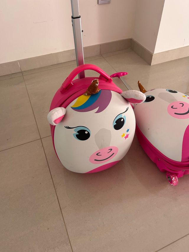 Maletas Unicornio Niña - Viaje (2 unidades)