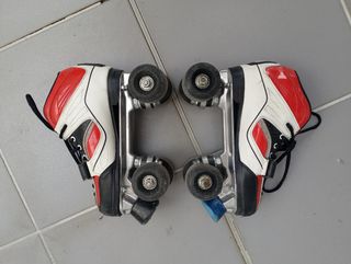 Patines 4 ruedas niño/a, talla 36