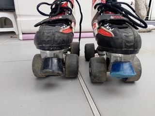 Patines 4 ruedas niño/a, talla 36