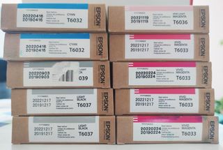 10 Cartucce Epson mai aperte