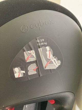 Silla coche Cybex grupo 2-3