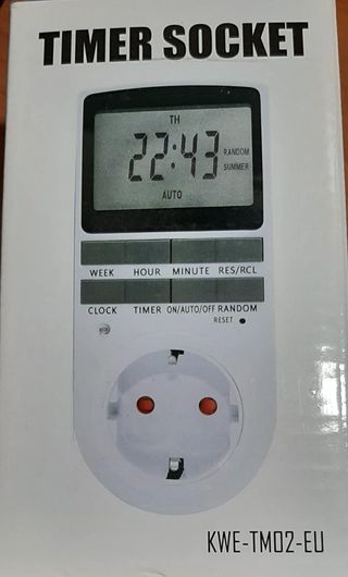 Temporizador eléctrico digital