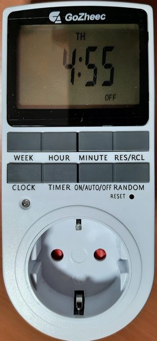 Temporizador eléctrico digital