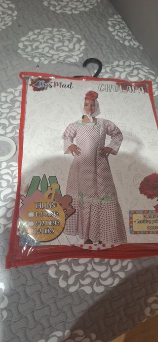 Traje Chulapa niña 1-2 años