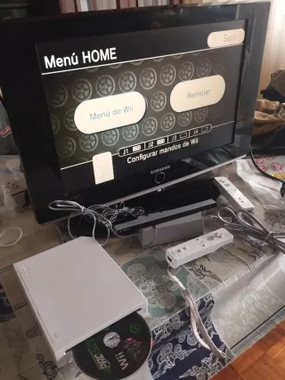 Nintendo Wii RVL-001 EUR Blanca