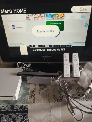 Nintendo Wii RVL-001 EUR Blanca