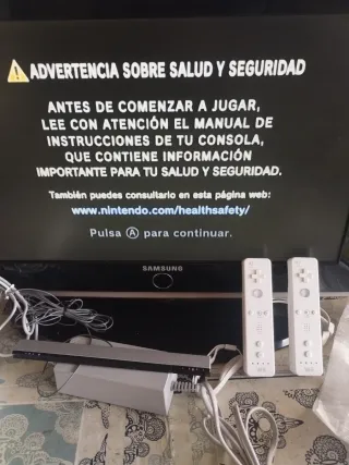 Nintendo Wii RVL-001 EUR Blanca